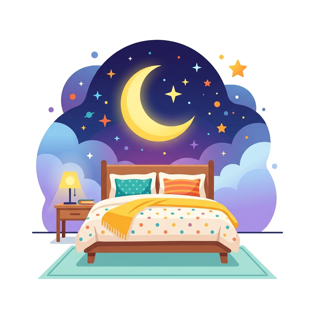 Sleep architecture graphic